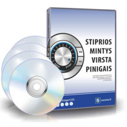 4 CD audioknyga: "Stiprios mintys virsta pinigais"